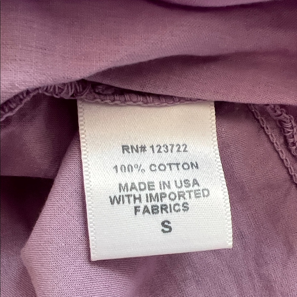 XiRENA Lavender Ruffle Blouse - Picture 6 of 7